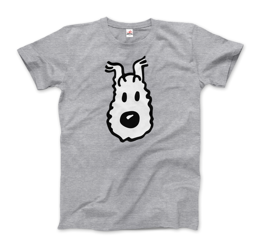 Snowy (Milou), Wire Fox Terrier from Tintin T-Shirt by Art-O-Rama Shop ART-O-RAMA-SHOP