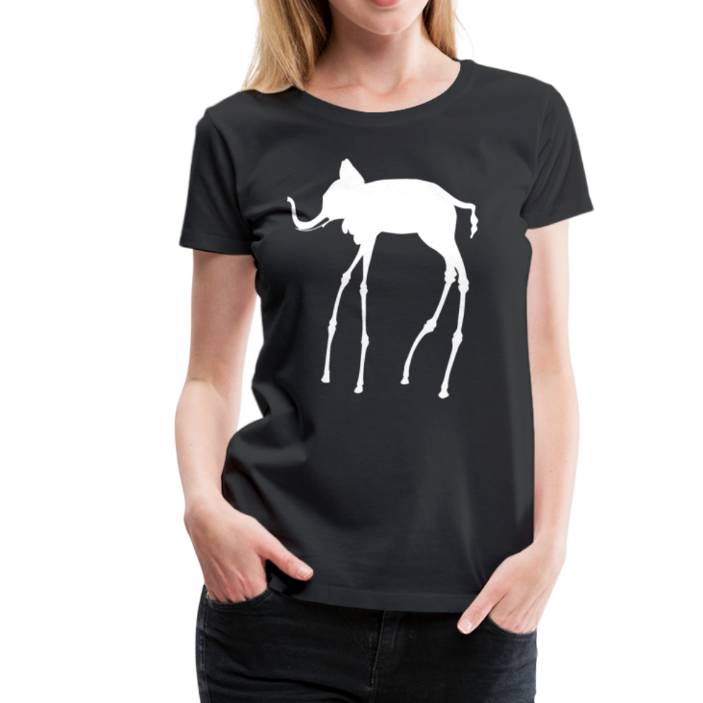 Salvador Dali Elephant Sketch T-Shirt by Art-O-Rama Shop ART-O-RAMA-SHOP