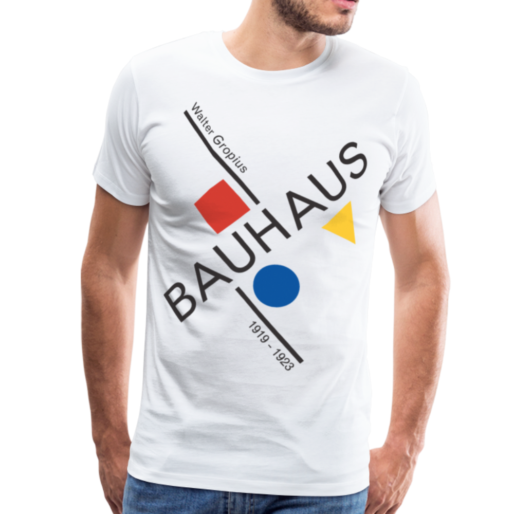 Walter Gropius Bauhaus Artwork T-Shirt by Art-O-Rama Shop ART-O-RAMA-SHOP