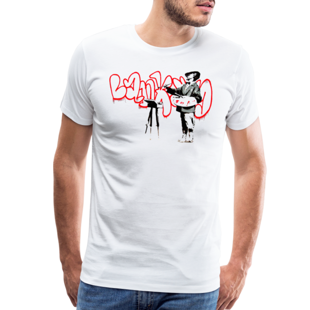 Banksy The Painter (Velazquez) From Portobello Road T-Shirt by Art-O-Rama Shop ART-O-RAMA-SHOP