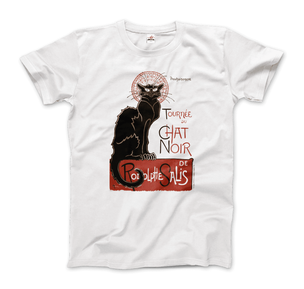 Tournee du Chat Noir Artwork T-Shirt by Art-O-Rama Shop ART-O-RAMA-SHOP