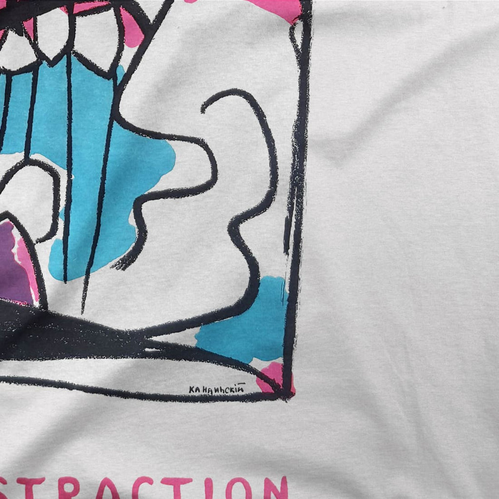 Wassily Kandinsky - Jusqu'a l'abstraction 1960 Artwork T-Shirt by Art-O-Rama Shop ART-O-RAMA-SHOP